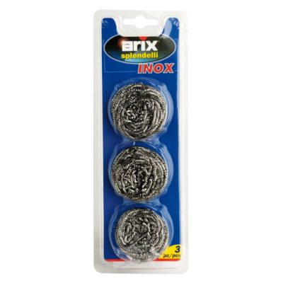 ARIX PAGLIETTE ACCIAIO INOX x3 – Spesa Alimentare Sardegna, Si.Ni ...